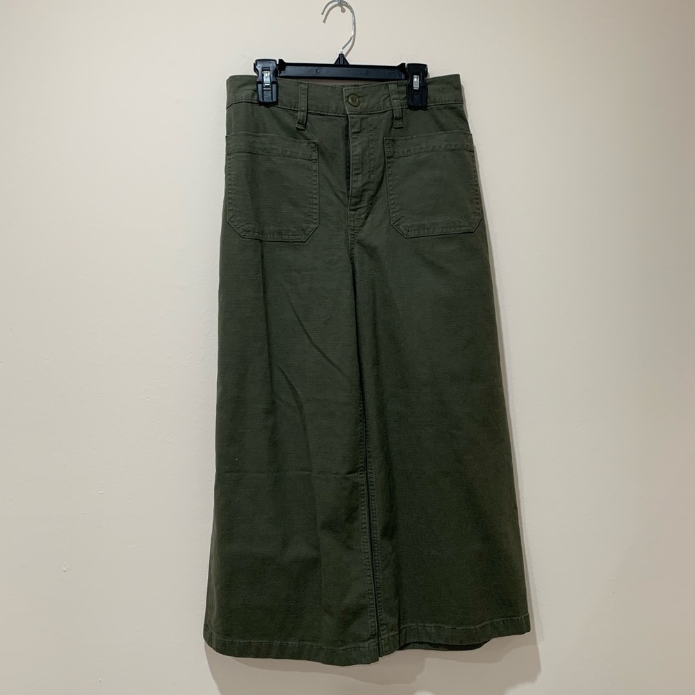 Petite Point Sur Washed Wide Leg Pant Size 27